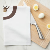 O - Eule Küchentuch (Viertel Falte)