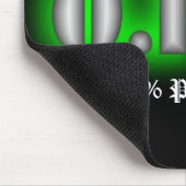 O.F.A. 100% reines Mousepad (Schwarzes) (Ecke)