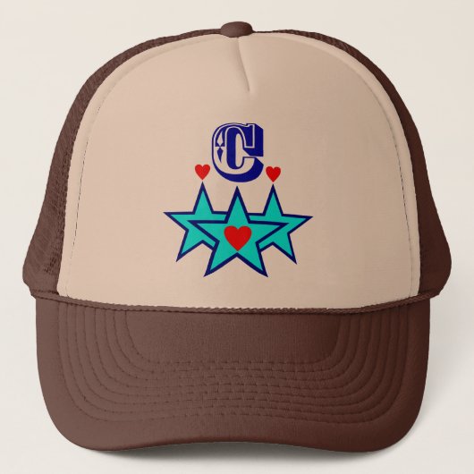 Ō" Fabulous Initial C strucker Hat" ╝ Truckerkappe (Vorderseite)