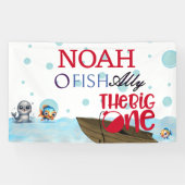 O-Fisch-alleinig, Angeln für den Großen Banner (Horizontal)