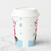 O-Fisch-alleinig, Angeln für den Großen Pappbecher (Links)