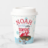 O-Fisch-alleinig, Angeln für den Großen Pappbecher (Rückseite)