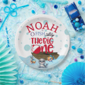 O-Fisch-alleinig, Angeln für den Großen Pappteller (Party)