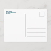 O-Fisch-Ally, Little Fisherman, Angeln 3. Birthda Einladungspostkarte (Rückseite)