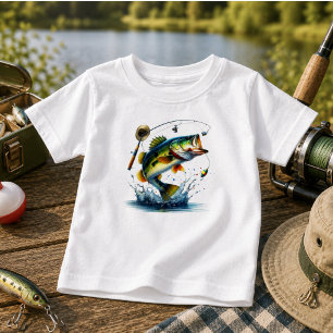 O-Fisch-Ally Two Fishing 2. Geburtstag Baby T-shirt