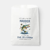 O-Fisch-Ally Two Fishing 2. Geburtstag Geschenktütchen (Vorderseite)