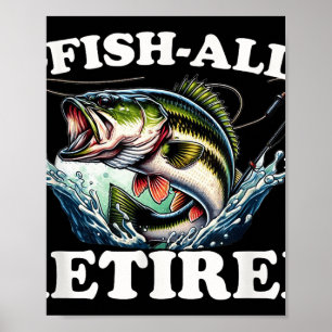 O-Fisch im Jahr 2025 für das Ruhestand im Fischere Poster