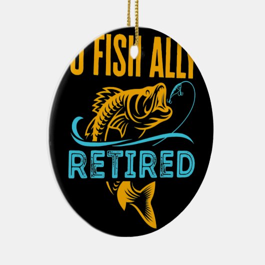 O Fischalliierte Ruheständler Keramik Ornament (Rechts)