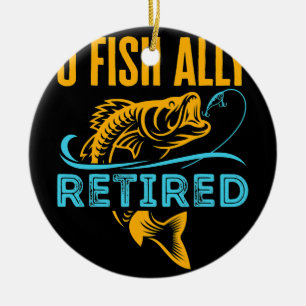 O Fischalliierte Ruheständler Keramik Ornament