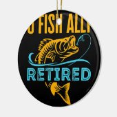 O Fischalliierte Ruheständler Keramik Ornament (Links)