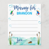 O-fischbezogen, Gone Fishing Time Kapselratenkarte (Vorderseite)