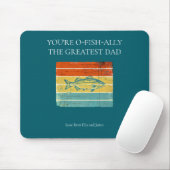 O-Fish-Ally Bester Vater-Mauspad - Personalisieren Mousepad (Mit Mouse)