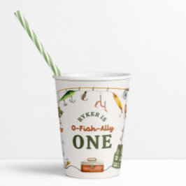 O-Fish-Ally Birthday Paper Cup Pappbecher