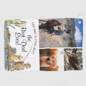 O-Fish-Ally der beste Vater | 3 Foto Handtuch (Horizontal)