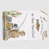 O-Fish-Ally der beste Vater | Handtuch (Horizontal)