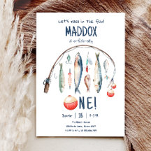 O-Fish-Ally der große blaue Junge zum Geburtstag