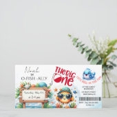 O-Fish-Ally die große Einladung zum Geburtstag (Stehend Vorderseite)