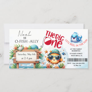 O-Fish-Ally die große Einladung zum Geburtstag