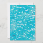 O-Fish-Ally Five Fishing 5th Birthday Boy Einladung (Rückseite)