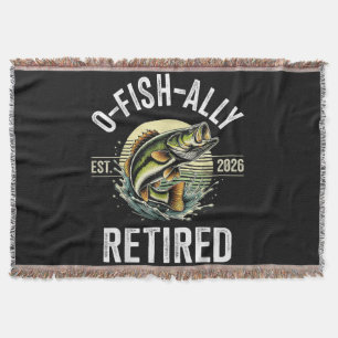 O-Fish-Ally Im Ruhestand 2026 Fischer Angeln Decke