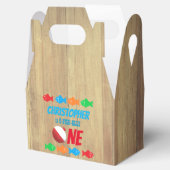 O-Fish-Ally One Fishing 1. Geburtstag Geschenkschachtel (Geöffnet)