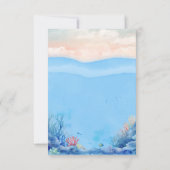 O-fish-ally One Fishing Flat Thank You Card Dankeskarte (Rückseite)