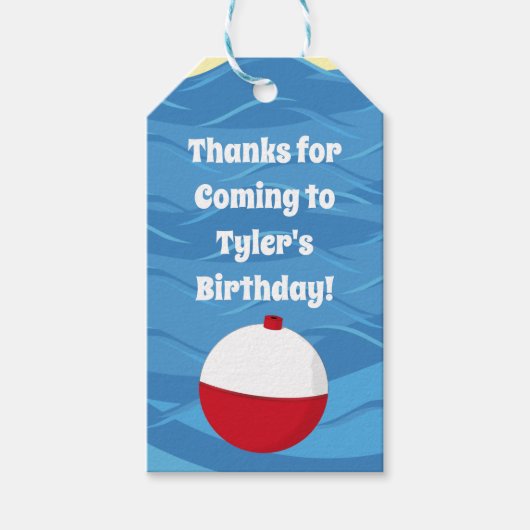 O-Fish-ally One Gastgeschenk Tag Geschenkanhänger (Vorderseite)