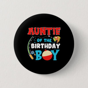 O Fish Ally One Geburtstagsoutfit Tante Des Geburt Button