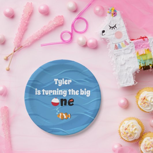 O-Fish-ally One Party Personalisierte Teller (Party)