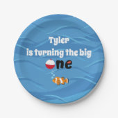 O-Fish-ally One Party Personalisierte Teller (Vorderseite)