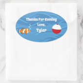 O-Fish-ally One Party Vielen Dank Sticker (Tasche)