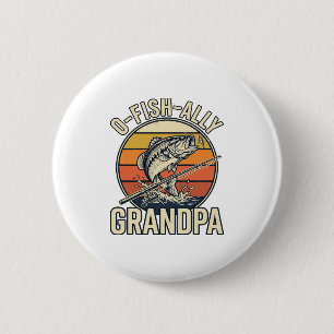 O-Fish-Ally Opa-Angeln Vintage-Shirt-Design_1 Button