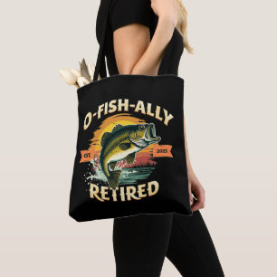 O-Fish-Ally Remüde 2025 Fisherman Fishing Rereifen Tasche