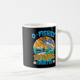 O-fishily 100 Days Smarter 100. Tag der Schule Fis Kaffeetasse