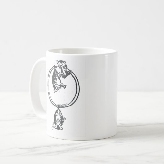 O für Opossum Kaffeetasse (Vorderseite Links)