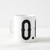 O.G Vorlagengangster Kaffeetasse (Vorderseite Links)