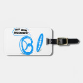 Ō GEPÄCKANHÄNGER (Vorderseite horizontal)