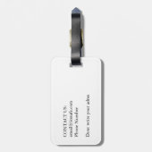 Ō GEPÄCKANHÄNGER (Rückseite vertikal)