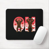 O-h Couples Matching Funny Bigfoot In Midwestern V Mousepad (Mit Mouse)
