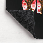 O-h-i-o Funny Bigfoot Ohio In Midwestern Valentine Mousepad (Ecke)