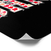 O-h-i-o Funny Skeletons Ohio In Midwestern Valenti Poster (Ecke)