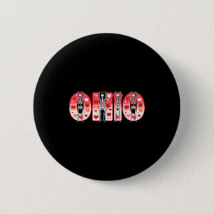 O-h-i-o Lustige Skelette Ohio In Midwestern Valent Button