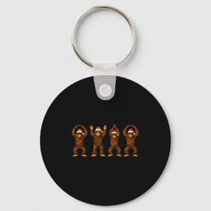 O-h-i-o Lustiger Bigfoot Ohio Vintage Und Sasquatc Schlüsselanhänger
