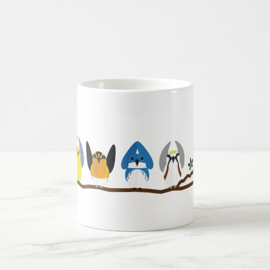 O-H-I-O-Warbler-Kaffee-Tasse Kaffeetasse (Mittel)