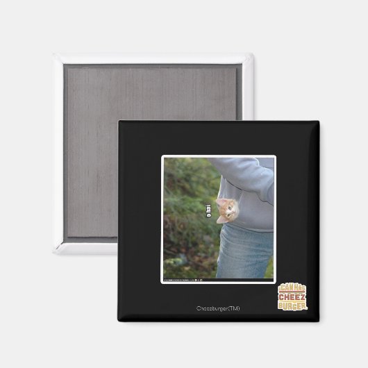 O hai magnet (Vorderseite/Rückseite)