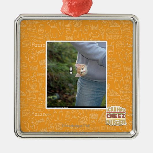 O hai ornament aus metall (Vorne)