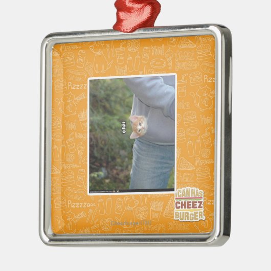 O hai ornament aus metall (Links)