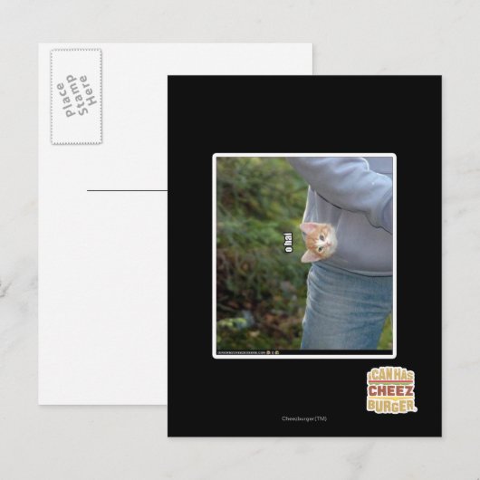 O hai postkarte (Vorne/Hinten)