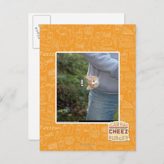 O hai postkarte (Vorne/Hinten)