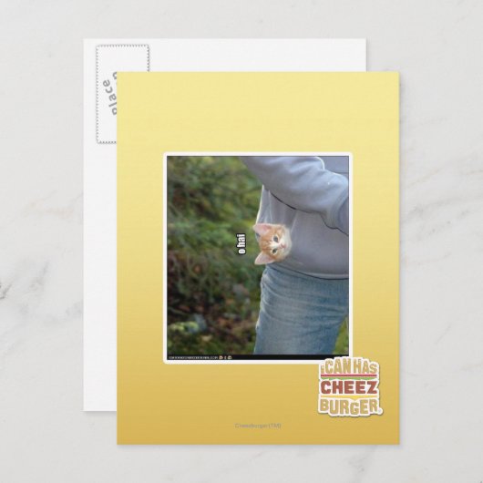 O hai postkarte (Vorne/Hinten)